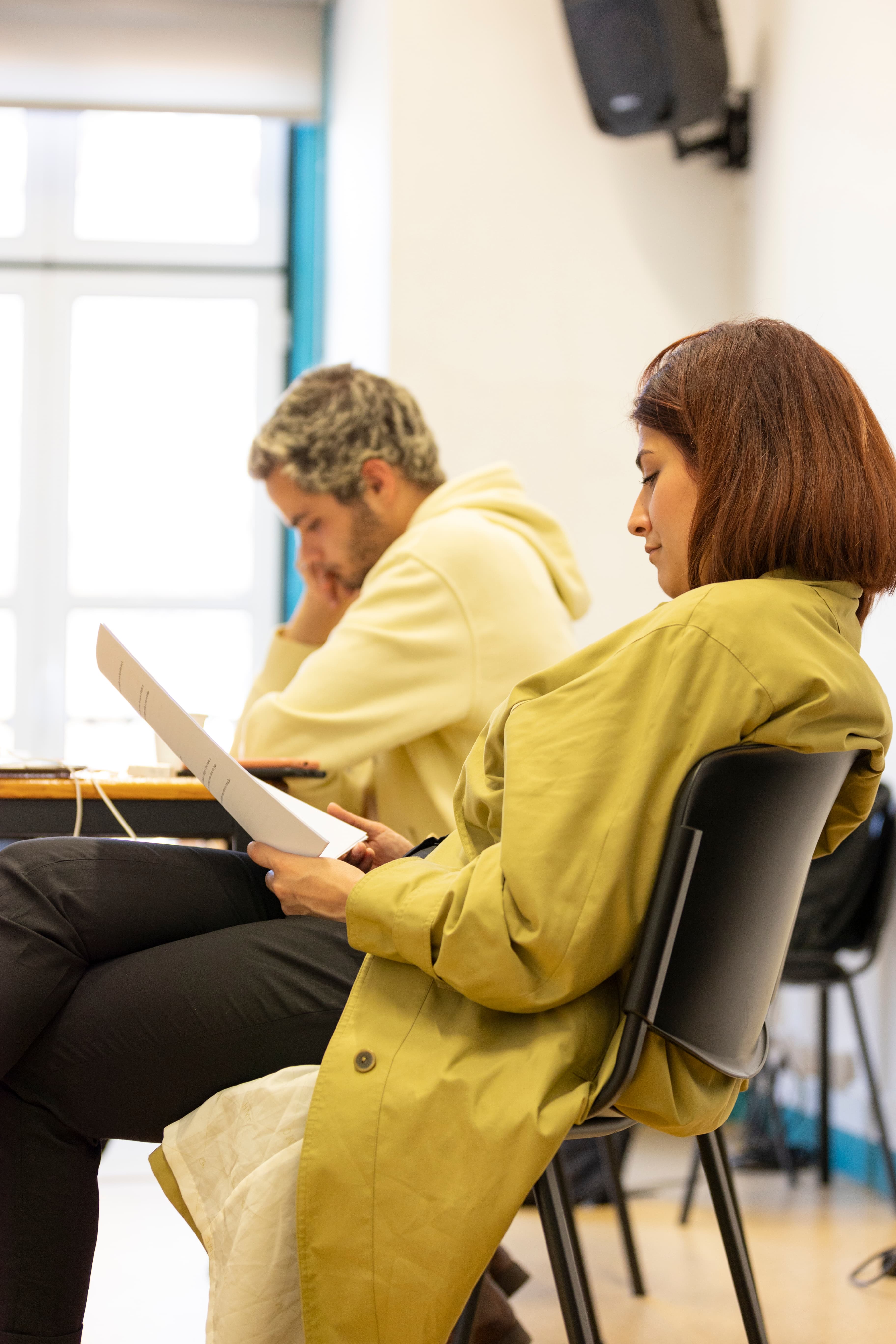 Joana Ferreira em sessão de planeamento